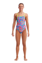 FUNKITA - Girls Tie Me Tight One Piece - ECO Squeaky Squid