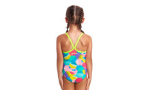 Funkita - Printed One Piece (Toddler Girls) - Hexy Back