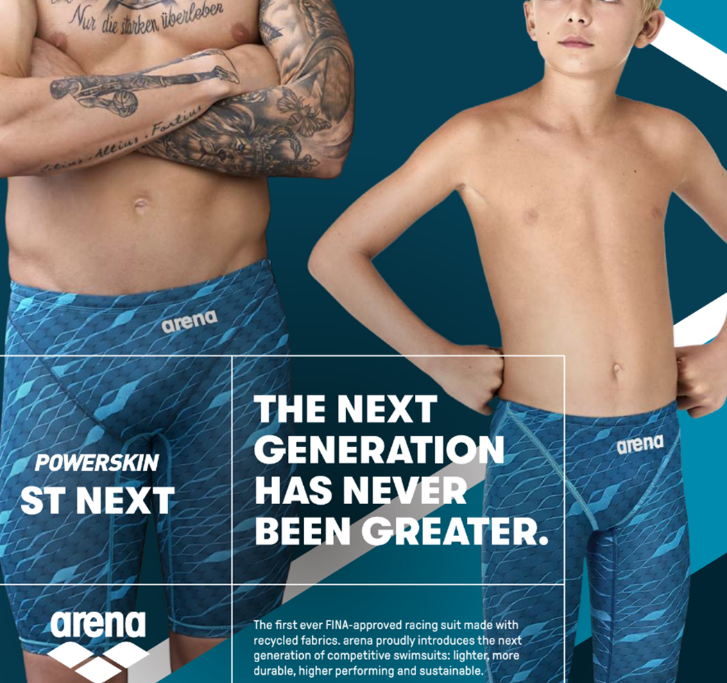 Arena Powerskin ST Next Limited Edition - Men - Clean Sea Blue