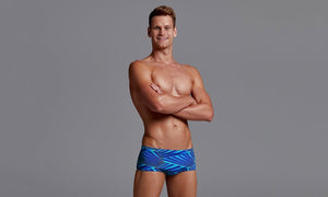 Funky Trunks - Plain Front Trunks (Mens) - Streaker